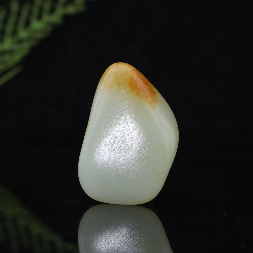 和田玉聚黄皮籽料（24.4g）