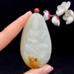 和田玉籽料【观音】（69.8g）