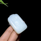 和田山料羊脂白玉观音（54.4g）