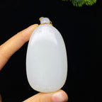 和田玉籽料无事牌（83.6g）