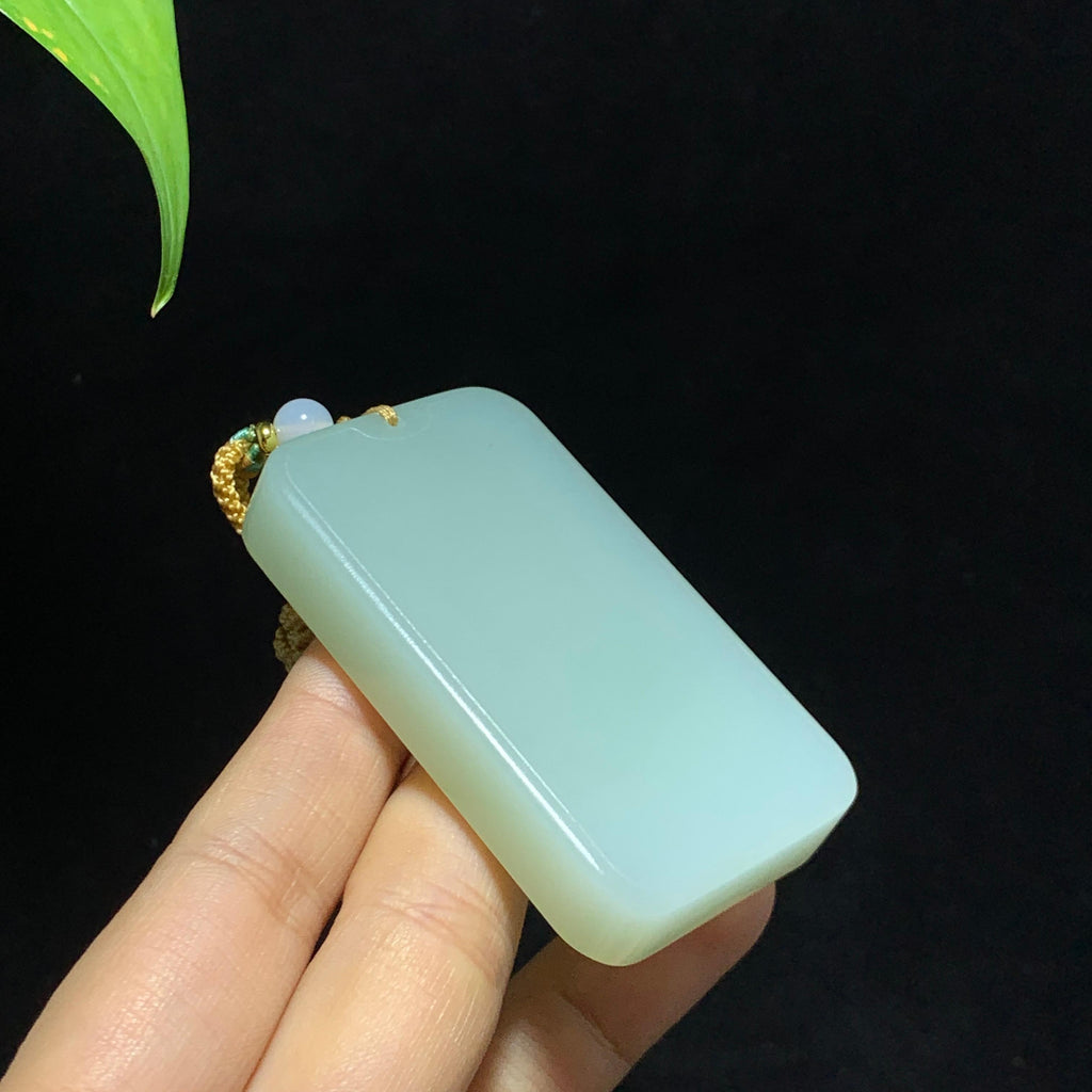 和田山料翠青无事牌（77.7g）