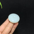 和田山料羊脂白玉平安扣挂件（36.7g）