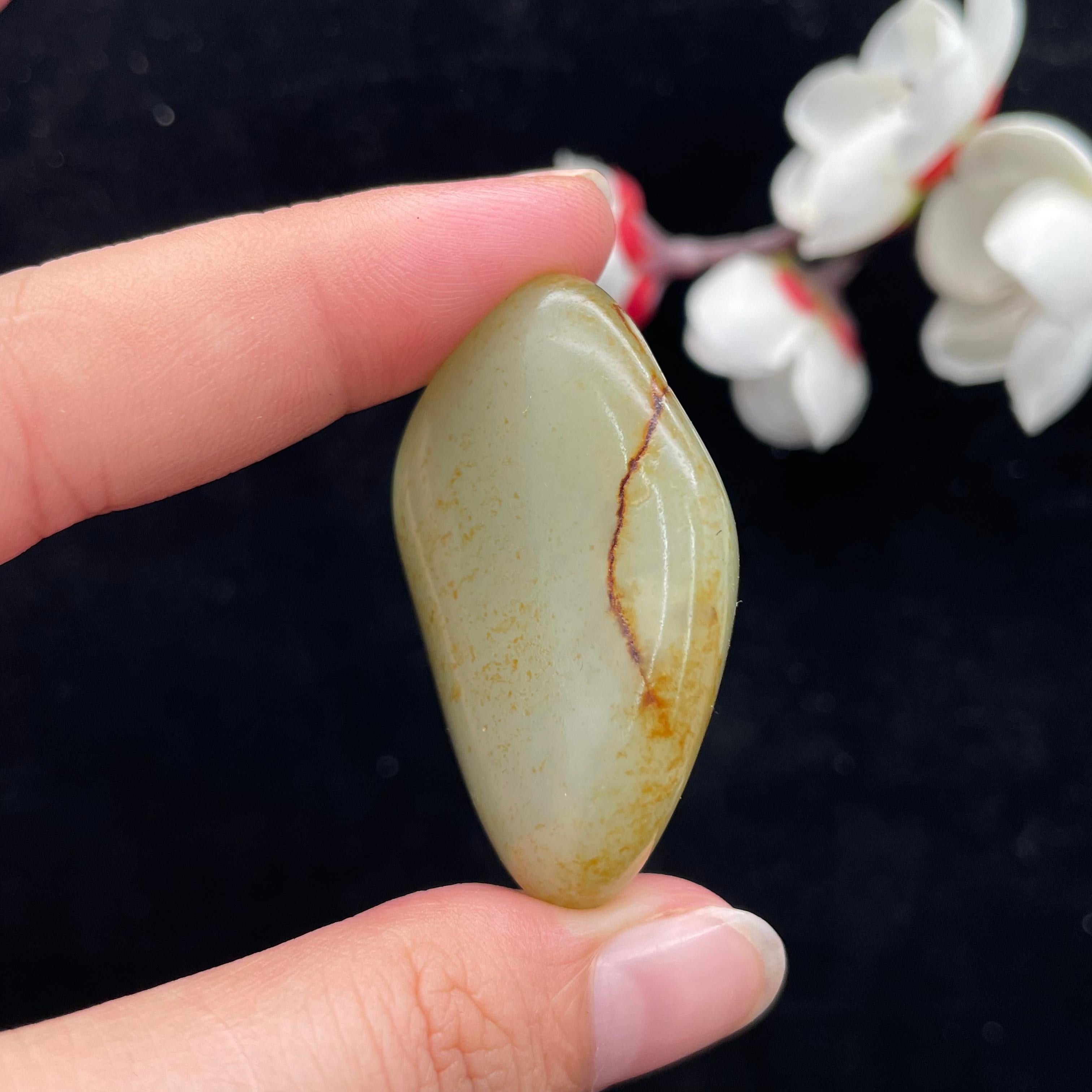 和田玉洒金皮籽料（46.1g）