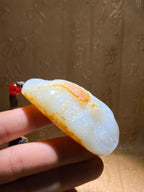 和田玉籽料龙牌（87.1g）