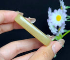 和田玉糖白羊脂玉平安无事牌（40.6g）