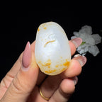 和田玉籽料挂件佛公（31.3g）