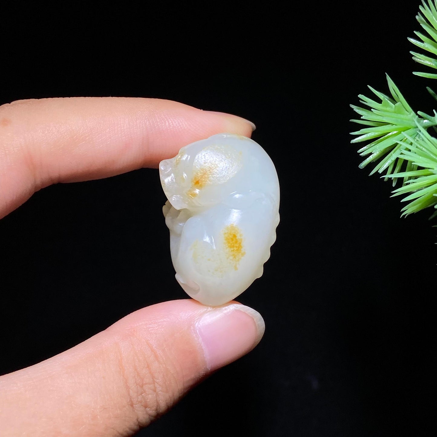 和田玉籽料貔貅（15.1g）