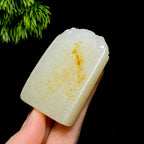 和田玉籽料无事牌（78.3g）