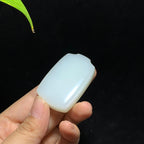 和田山料白玉无事牌挂件（42.4g）
