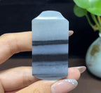 新疆和田玉意境青花腰缠万贯平安无事牌（39.0g）