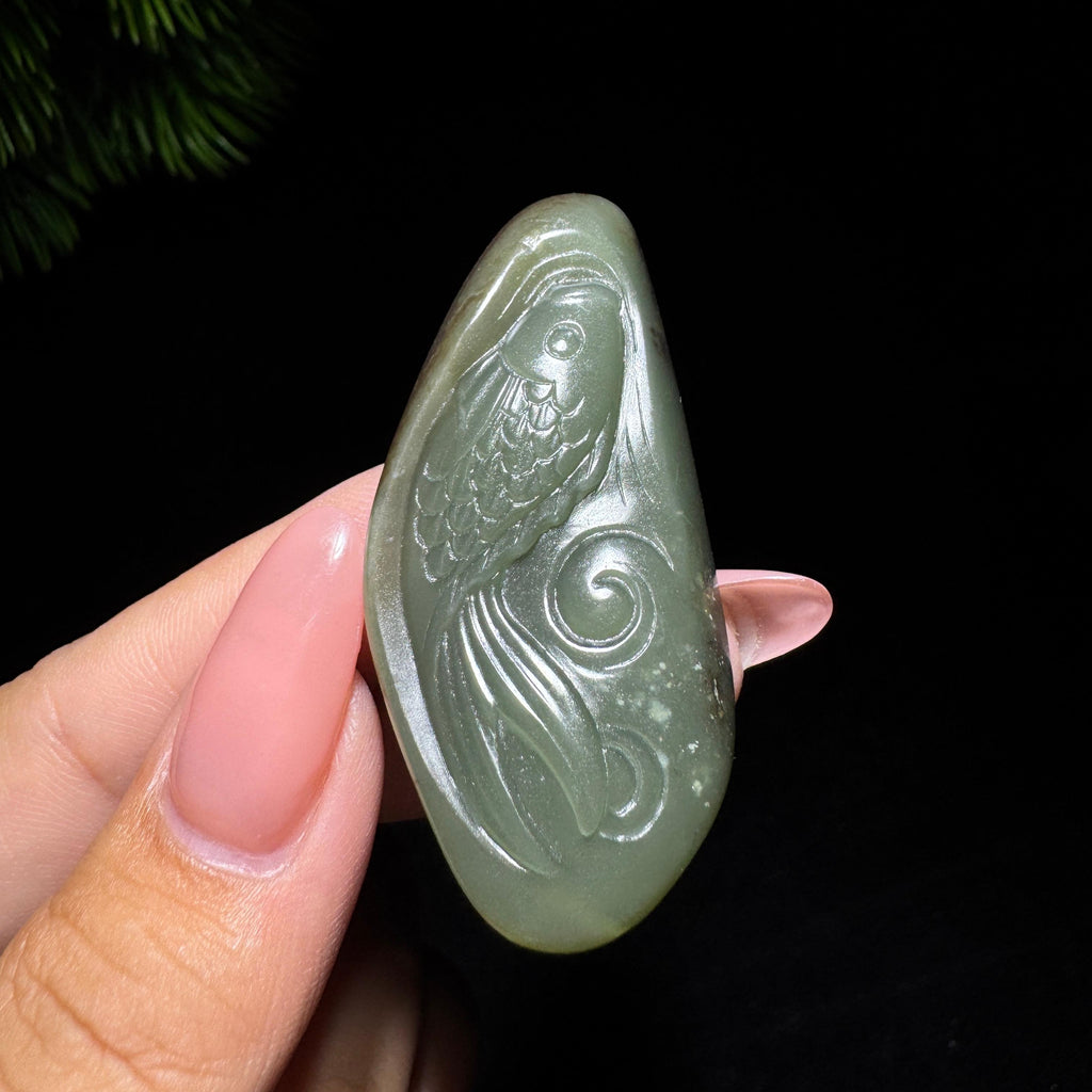 和田玉籽料满皮龙龟（75.5g）