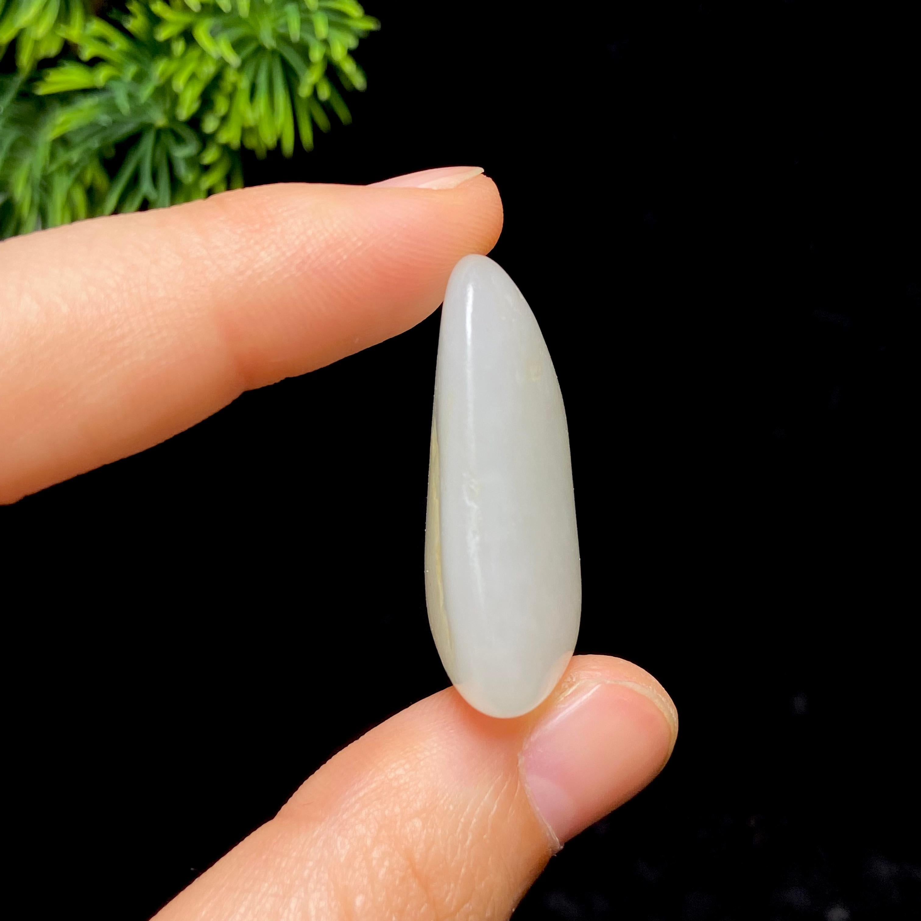 和田玉白玉籽料（17.3g）