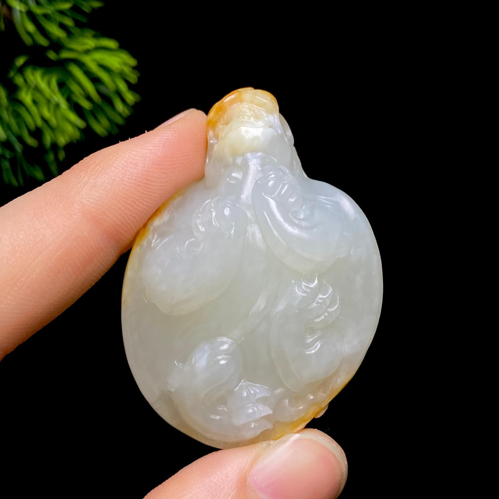 和田玉籽料龙龟（49.4g）