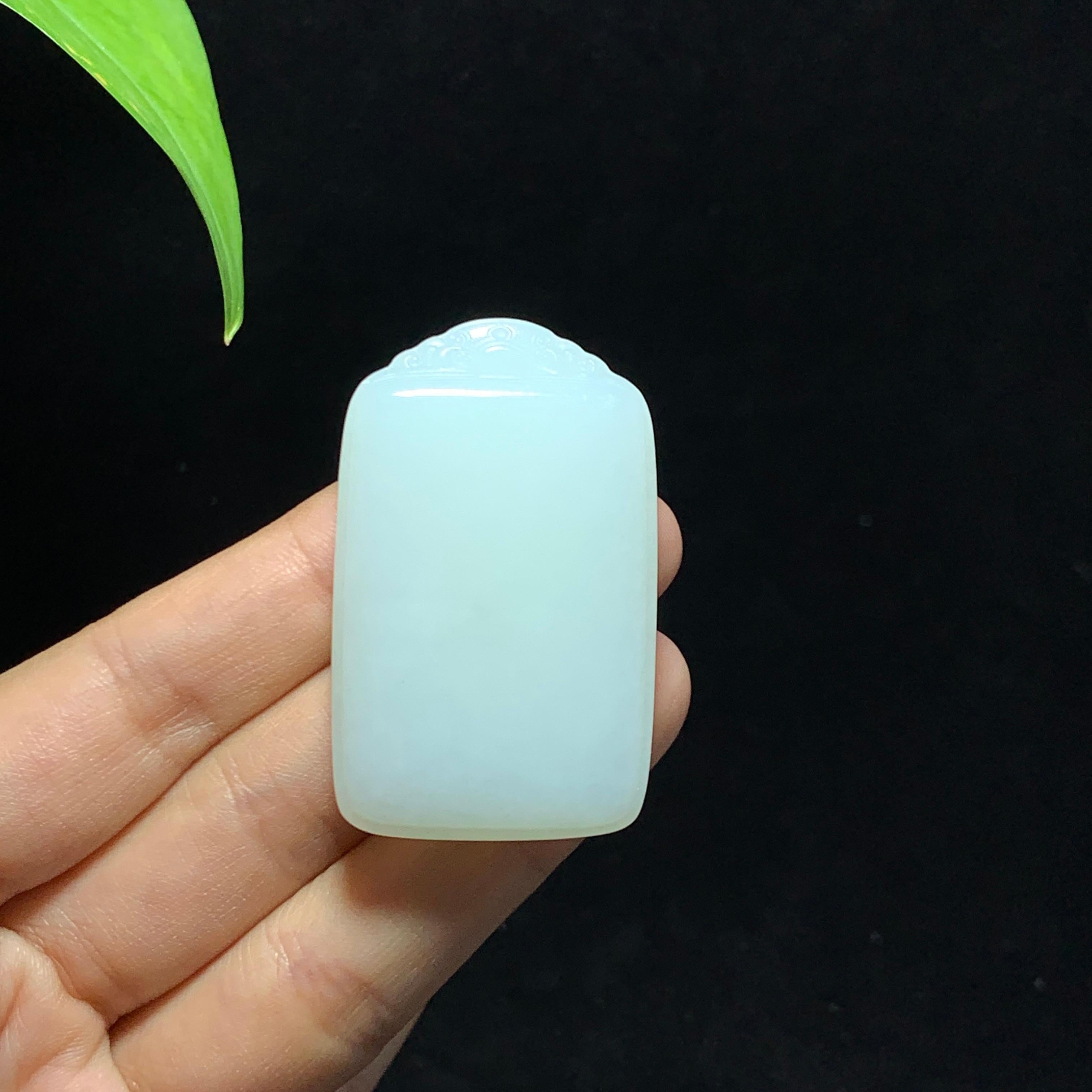 和田山料白玉无事牌（37.2g）