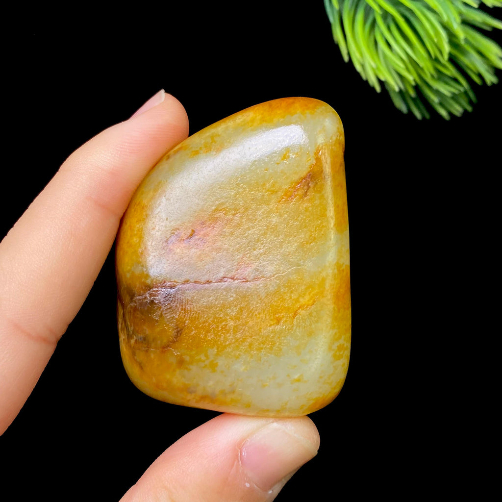 和田玉红沁皮籽料把件（108g）