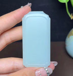和田羊脂平安无事牌（42.2g）