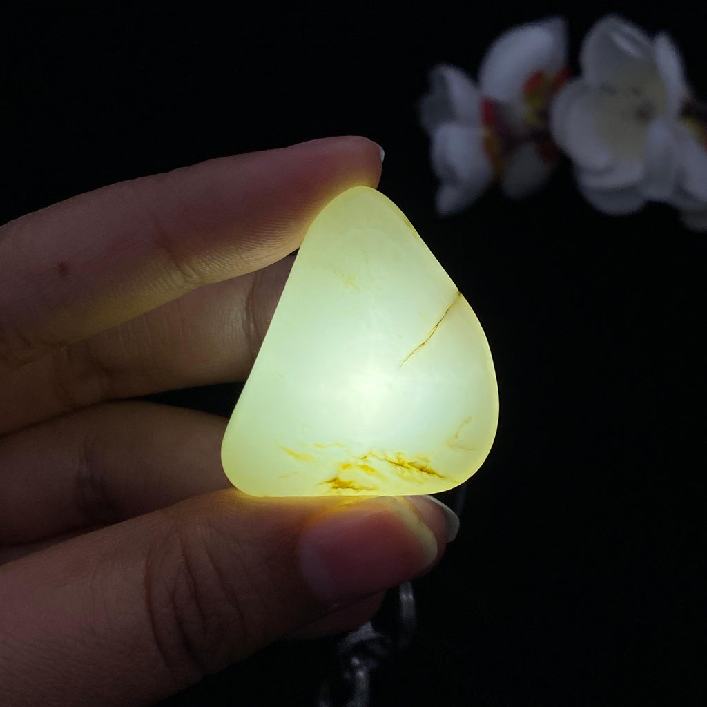和田玉洒金皮籽料挂件（17.3g）