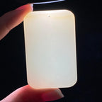 和田玉糖白无事牌（58.4g）