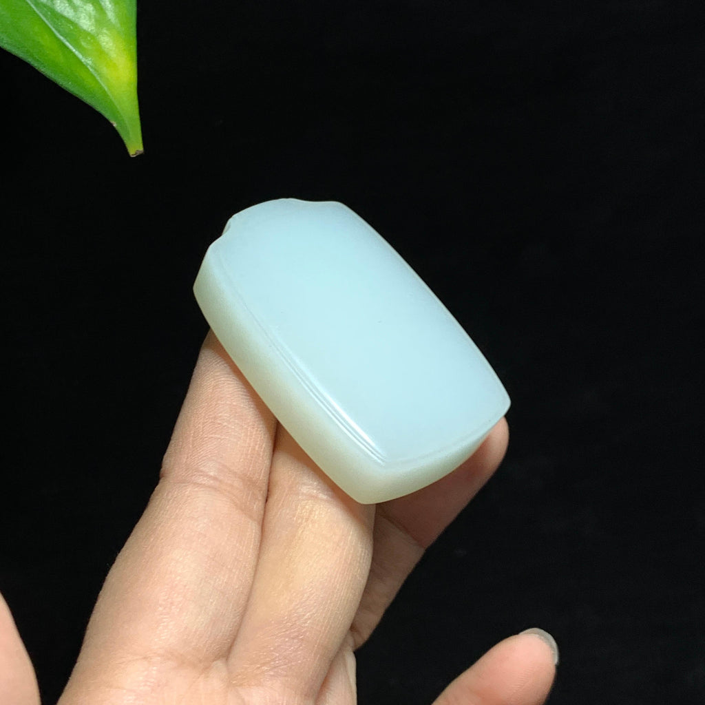 和田山料白玉无事牌挂件（50.0g）