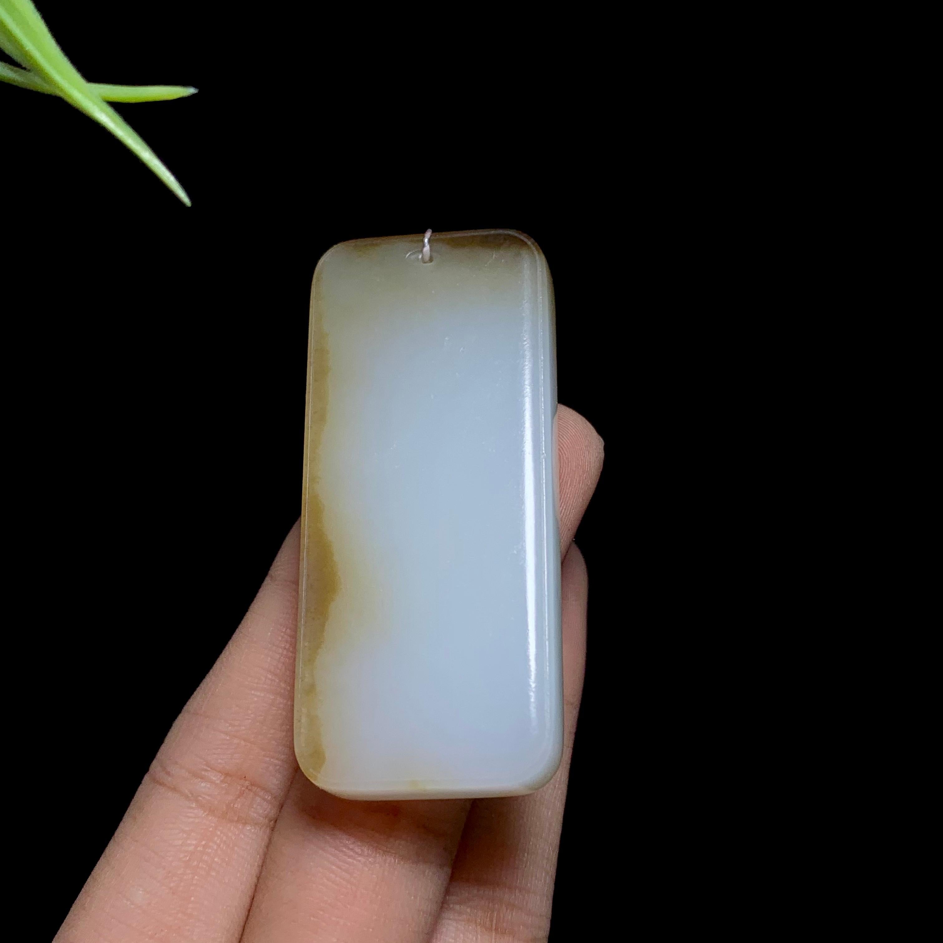 和田山料糖白玉无事牌（36.4g）