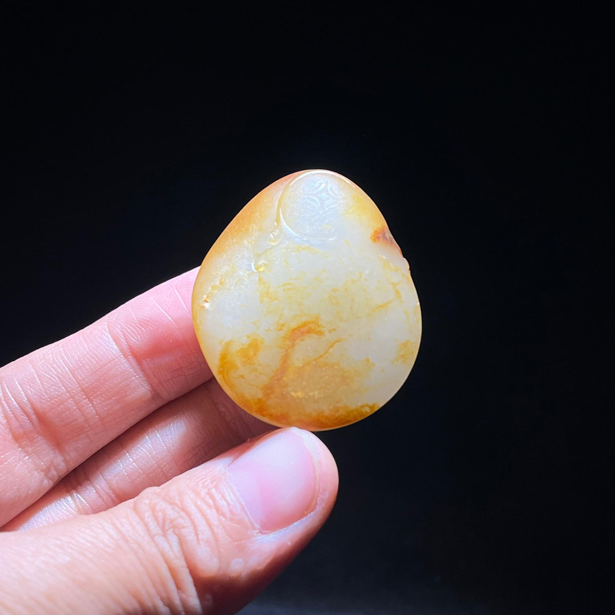 和田籽料金蟾（28.5g）