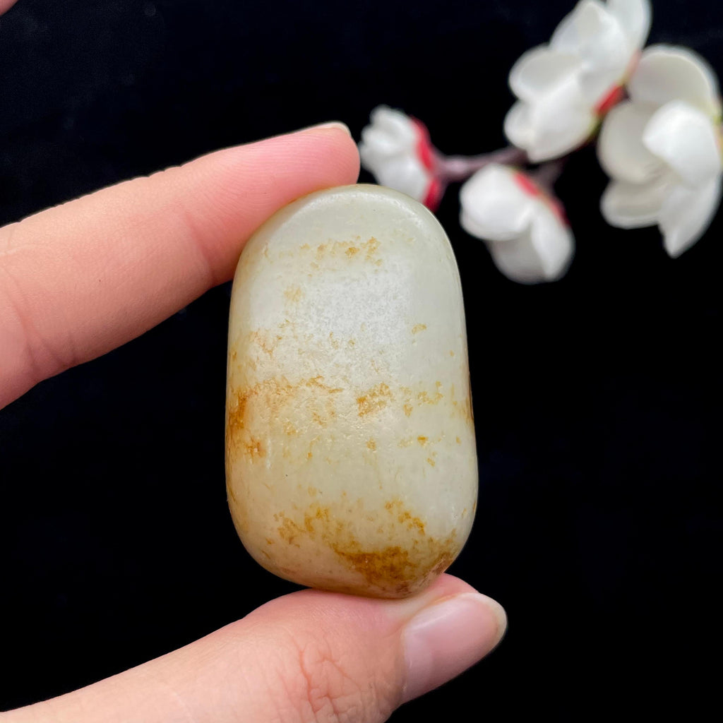 和田玉洒金皮籽料（42g）