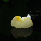 和田玉洒金皮籽料太平有象挂坠（18.1g）