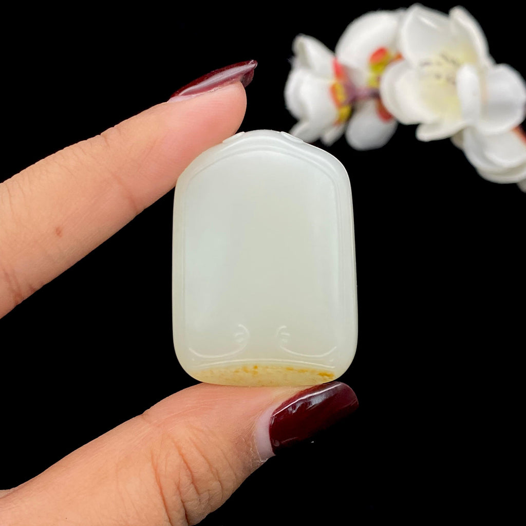 和田玉籽料【平安无事牌】（31.2g）