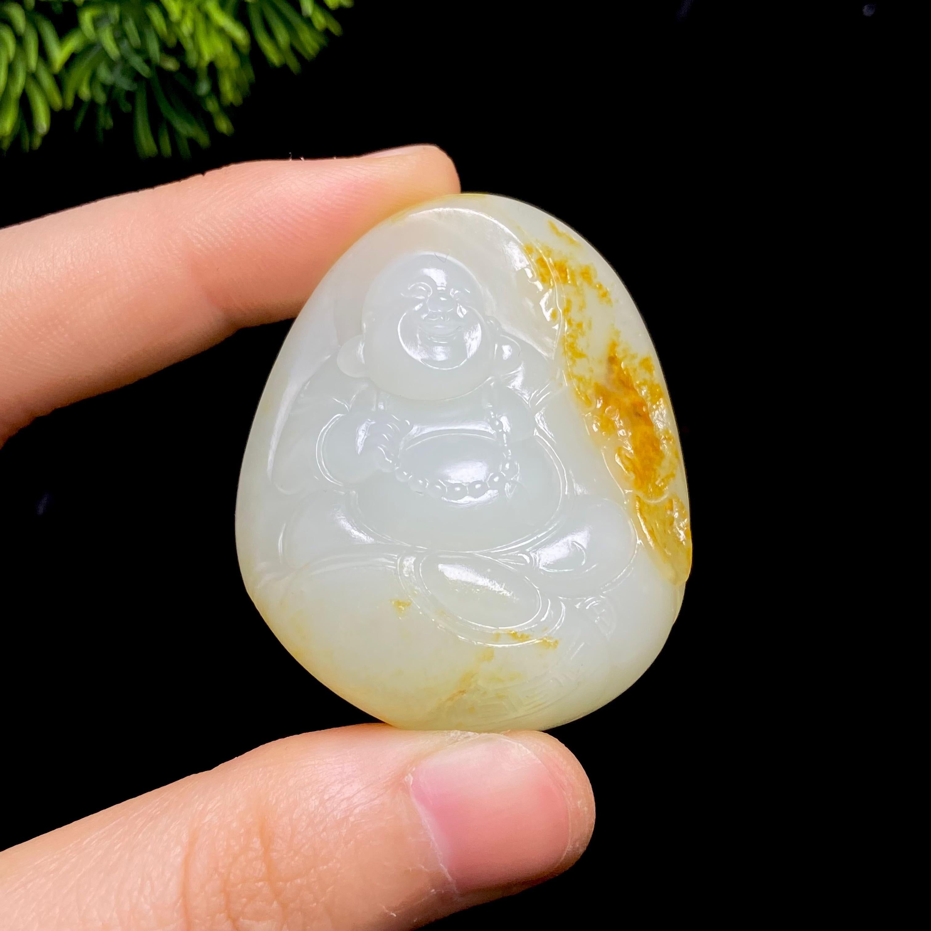 和田玉籽料弥勒佛（62.6g）