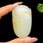 和田玉籽料无事牌（54.5g）