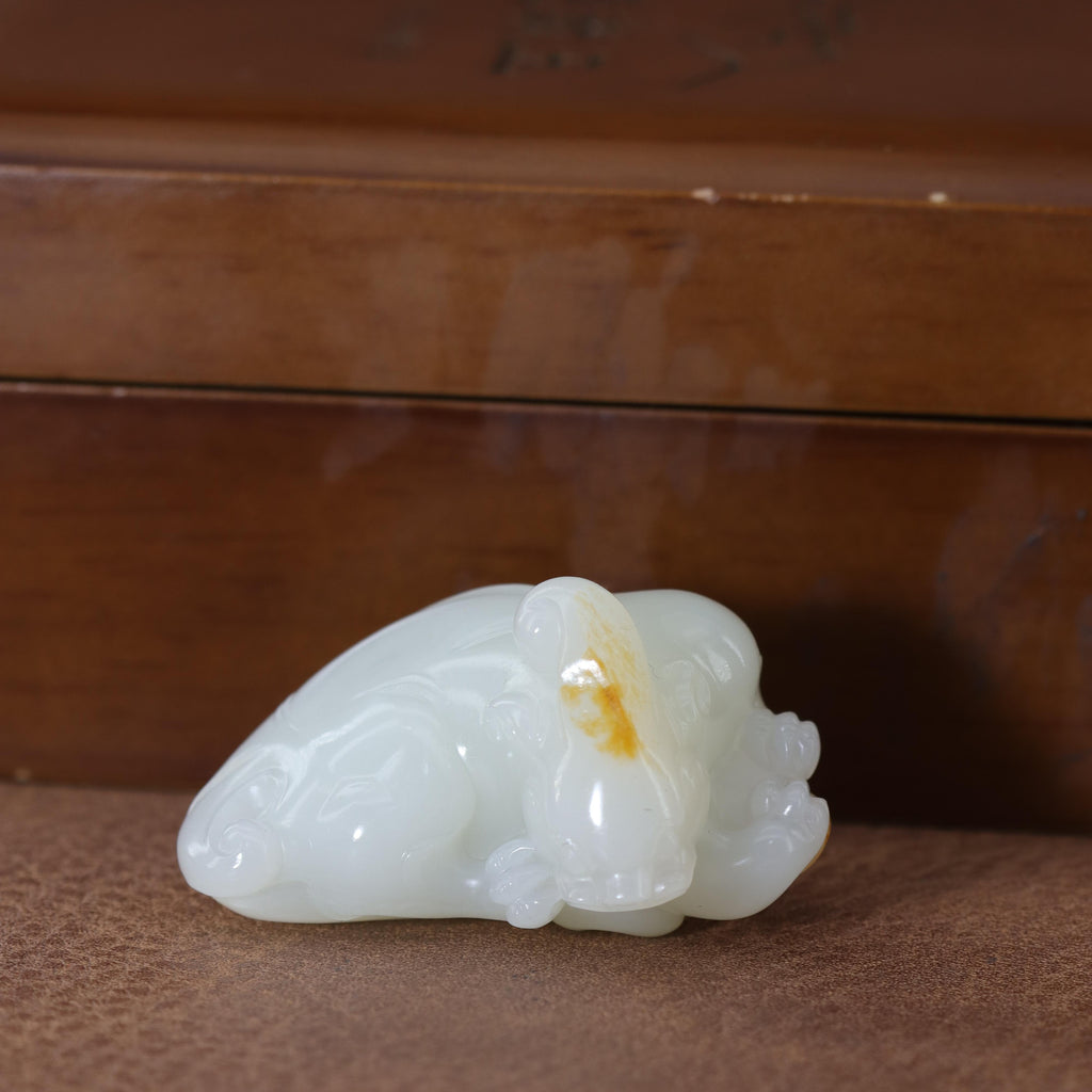 和田玉白玉家庭套装（yc344795）