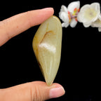 和田玉洒金皮籽料手把件（66.3g）