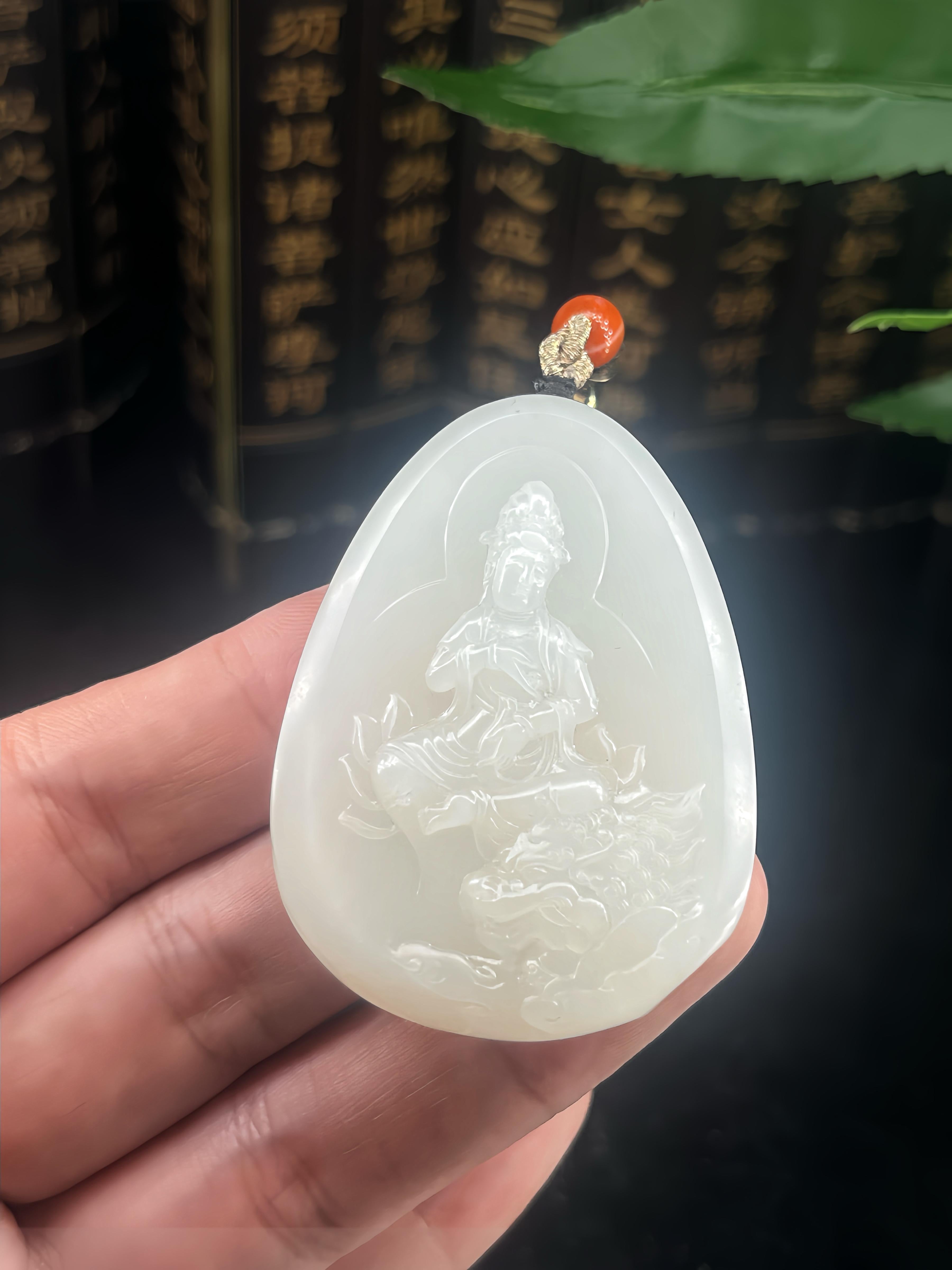 籽料观音（35.2g）