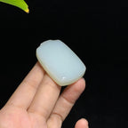 和田山料白玉无事牌挂件（42.1g）