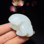 和田玉籽料挂件貔貅（56.3克）
