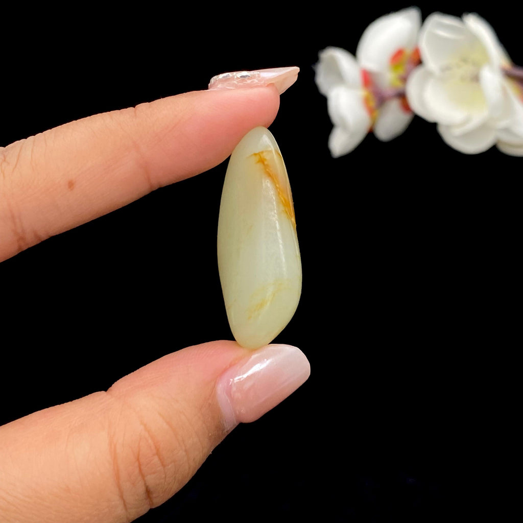 和田玉洒金皮籽料吊坠籽（14.3g）