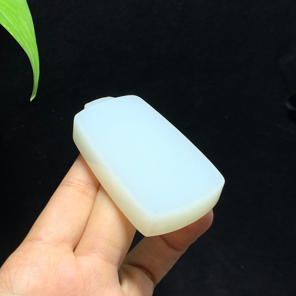和田山料白玉无事牌挂件（82.0g）