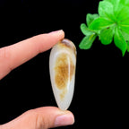 和田玉秋梨皮籽料手把件（69.2g）