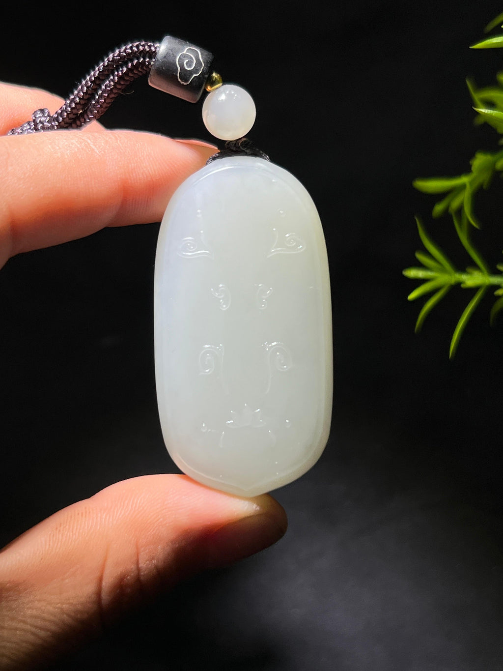和田玉籽料红皮无事牌（36.2g）