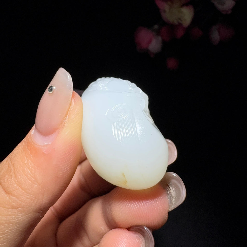 和田玉籽料文殊菩萨（47.2g）