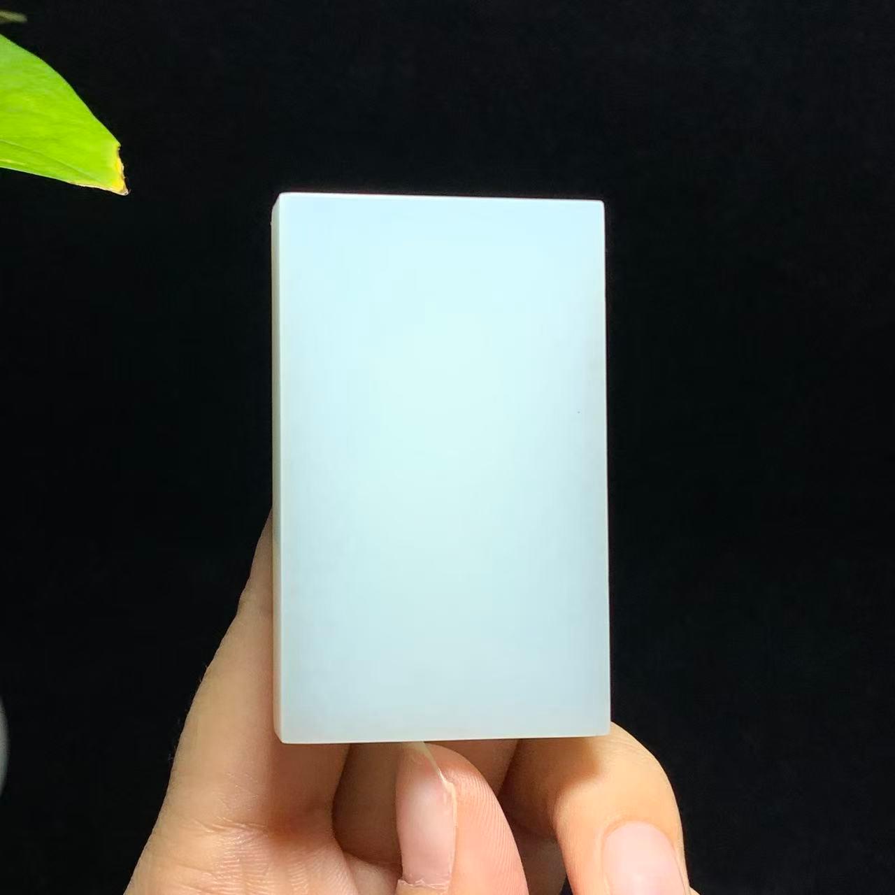 和田山料白玉无事牌挂件（58.0g）
