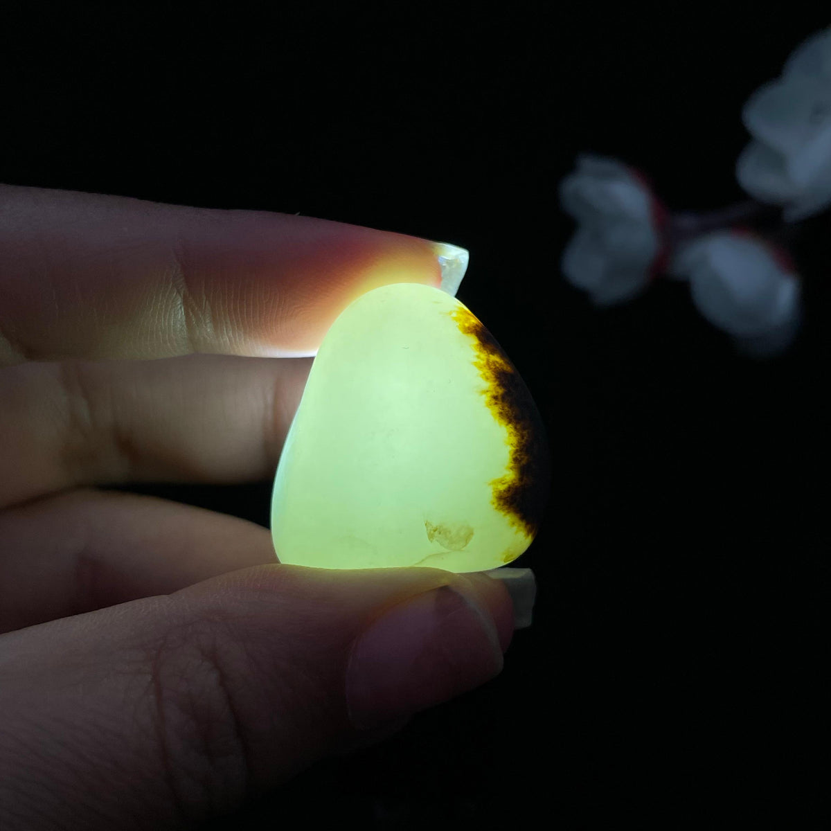 和田玉黑黄皮籽料（15.5g）