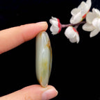 【超值推荐】和田玉黄皮带翠籽料挂件（26g）