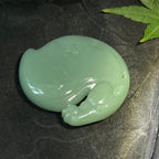 和田玉碧玉粉青马到成功（50.0g）