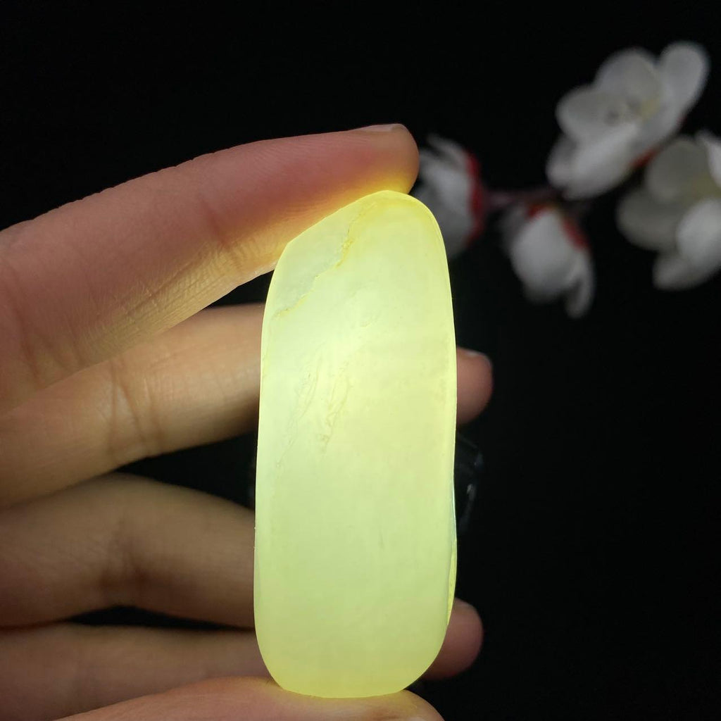 和田玉白玉籽料原石（28g）