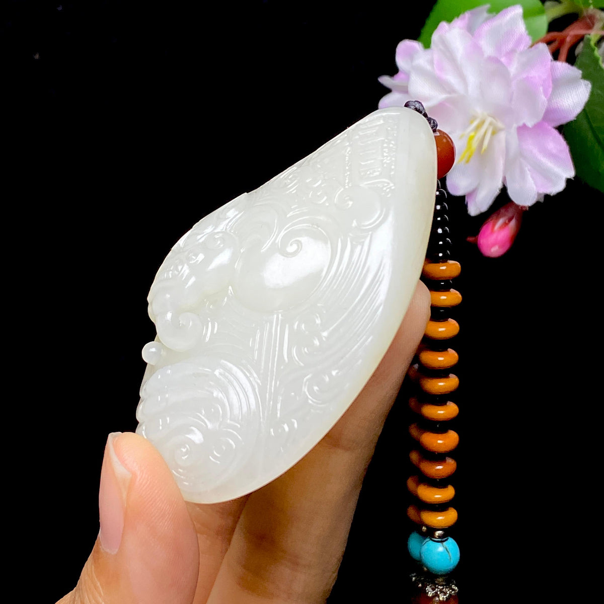 和田玉籽料貔貅（71.1g）