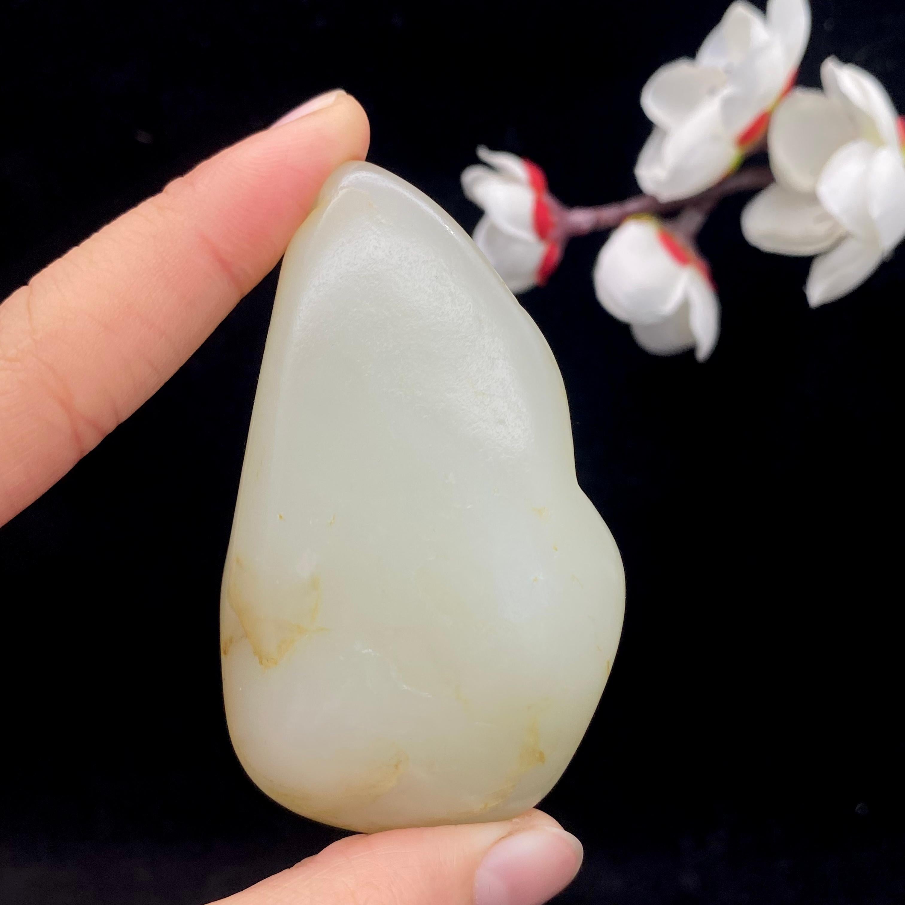 和田玉洒金皮籽料原石（87.2g）