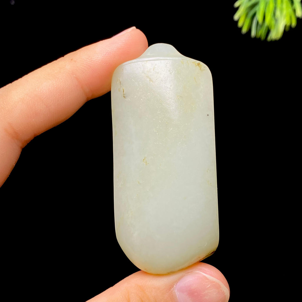 和田玉籽料无事牌（38.0g）