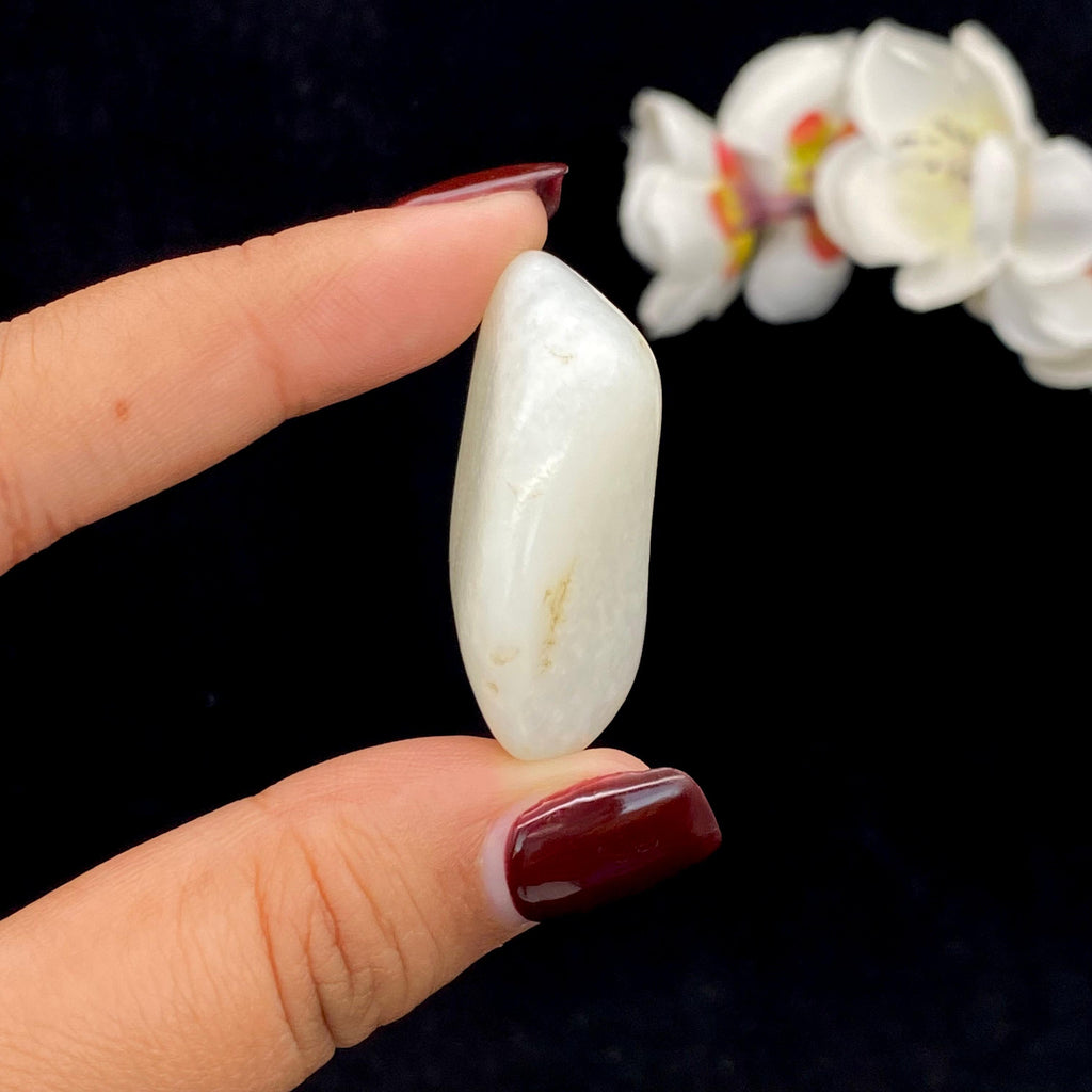 【超值推荐】和田玉-白玉籽料原石（18.7g）