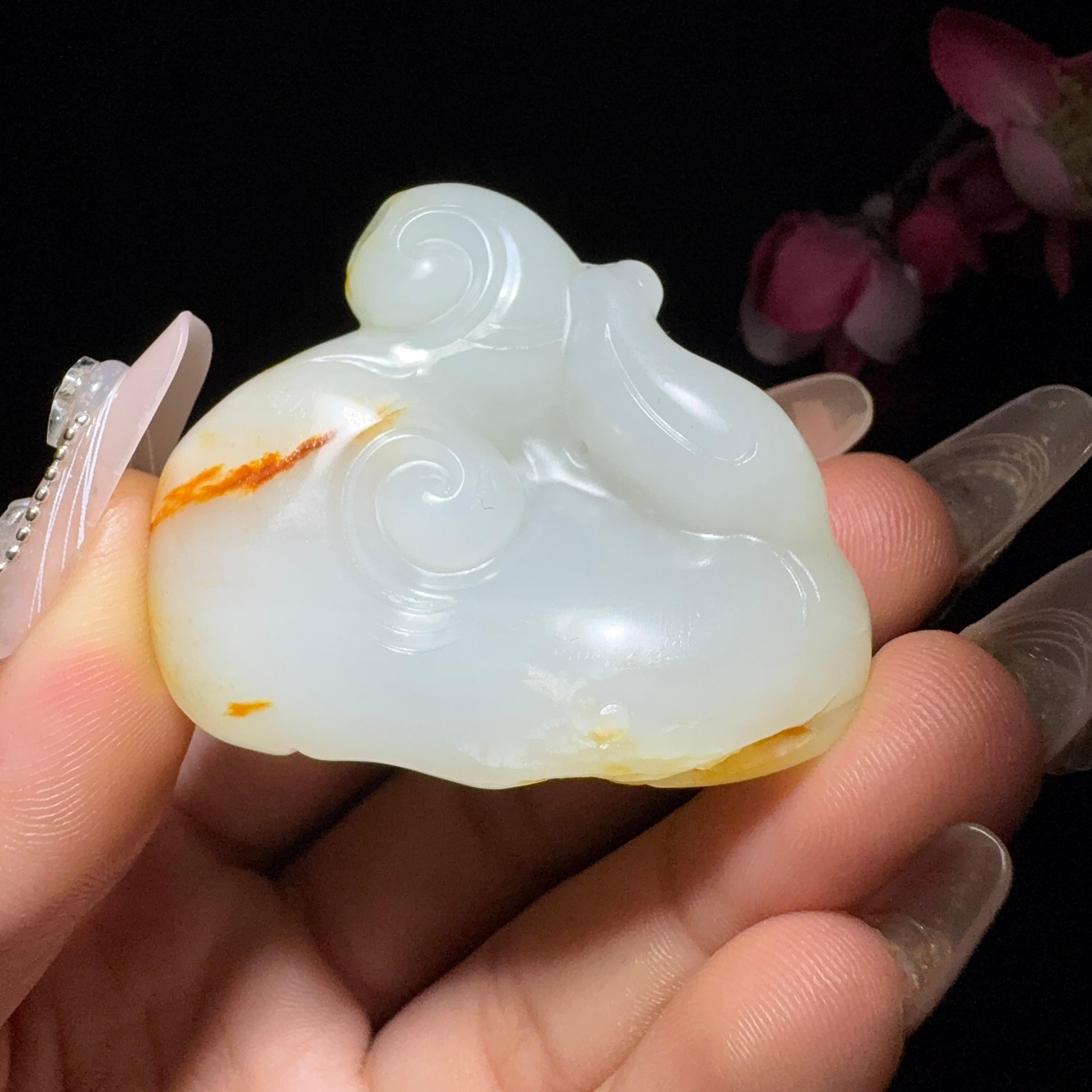 和田玉籽料挂件貔貅（44.7g）